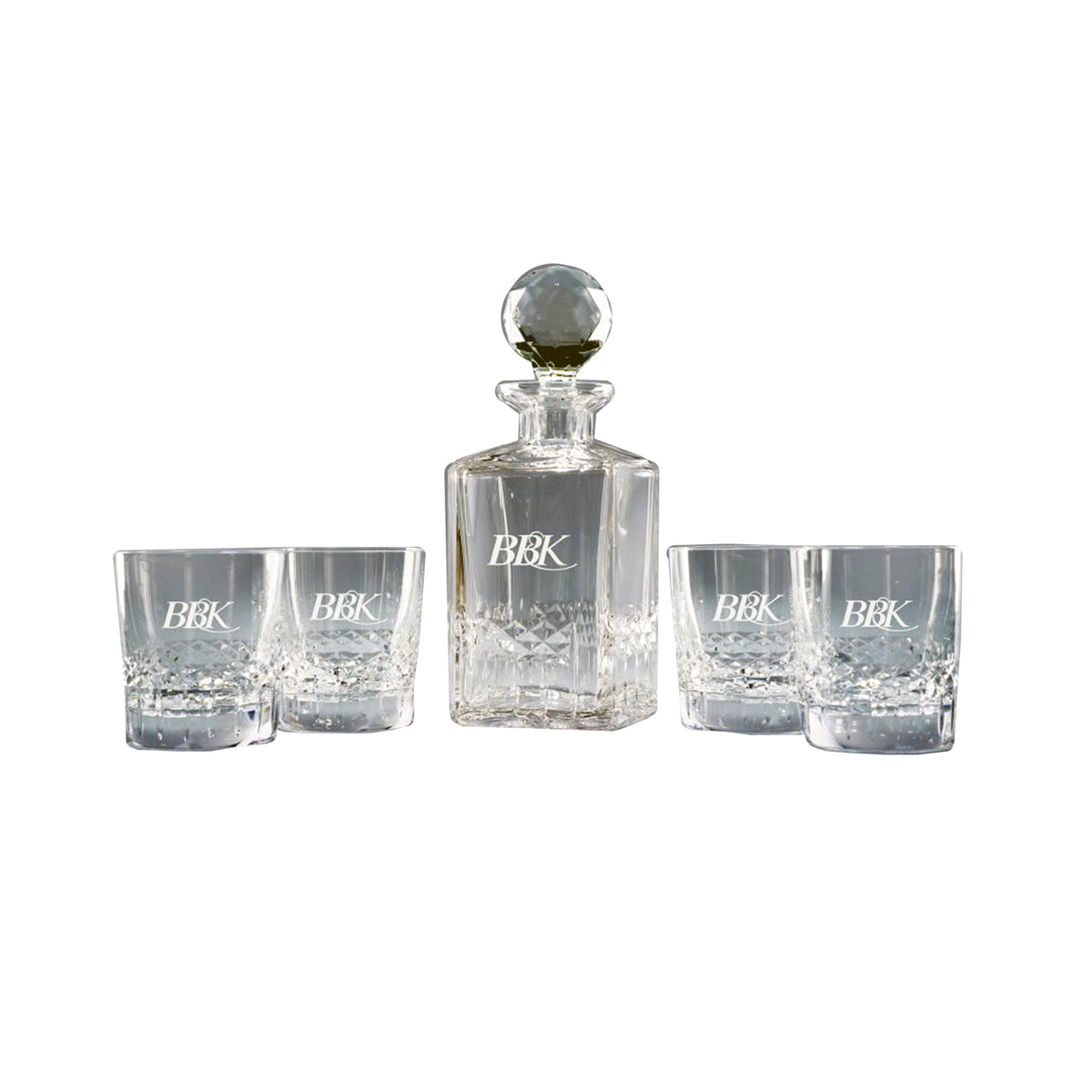 Luxury Crystal Decanter &amp; Glasses